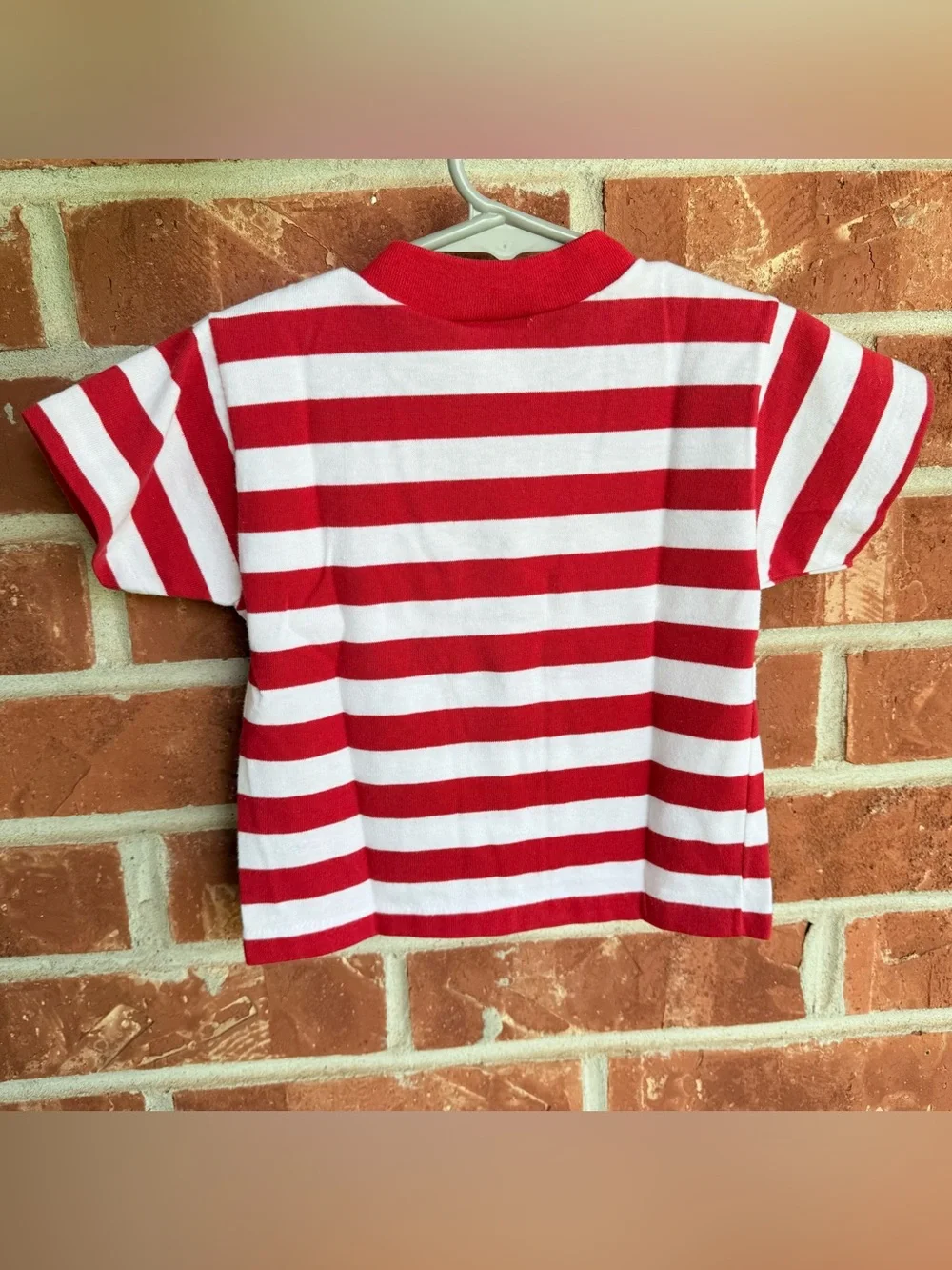 Vintage Carter's Red & White Striped Kids Tee